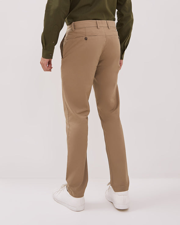Chinos Cream Men's Long Pants
