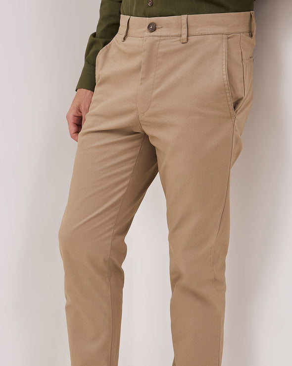 Chinos Cream Men's Long Pants