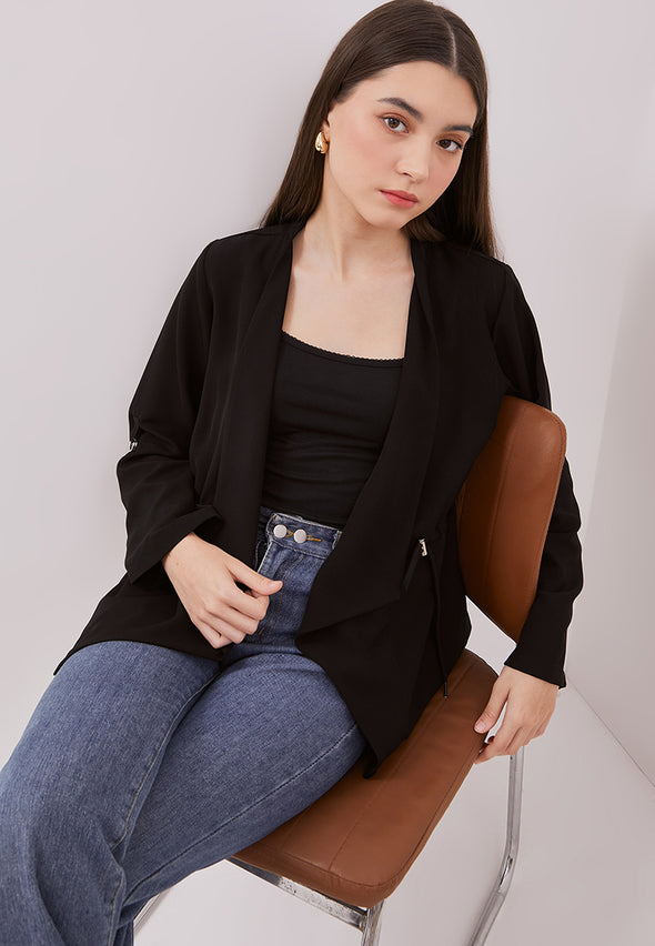Black Drapery Lane Blazer