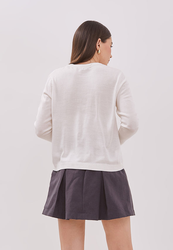 Women's Off-White Sweatshirt
