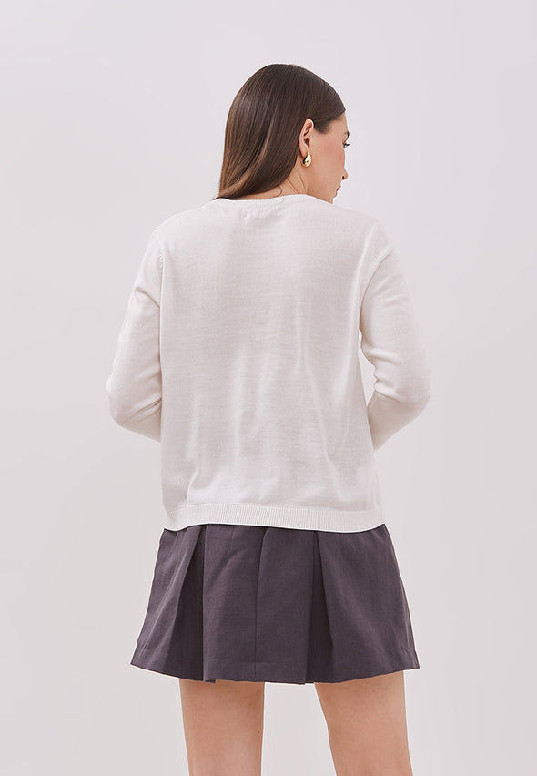 Women's Off-White Sweatshirt