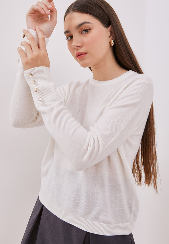 Women's Off-White Sweatshirt
