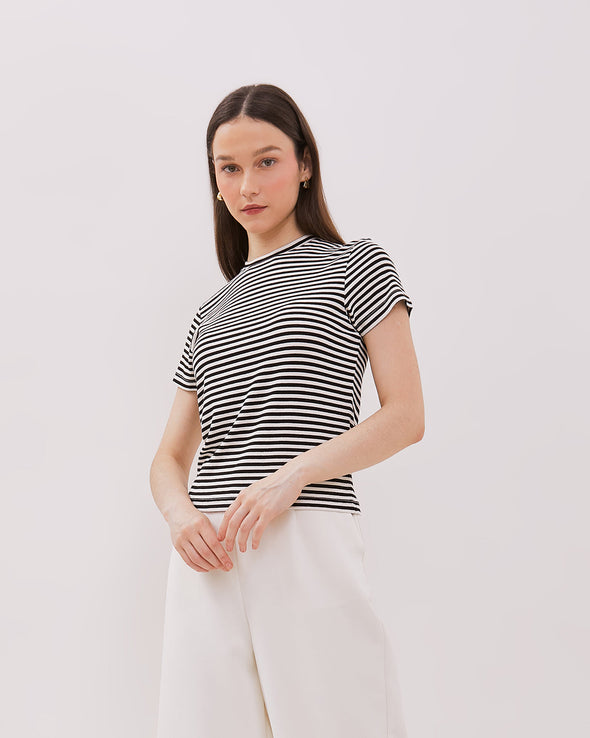 Women's Black Short Sleeve T-Shirt