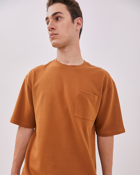 Terracotta Short Sleeve T-Shirt For Men