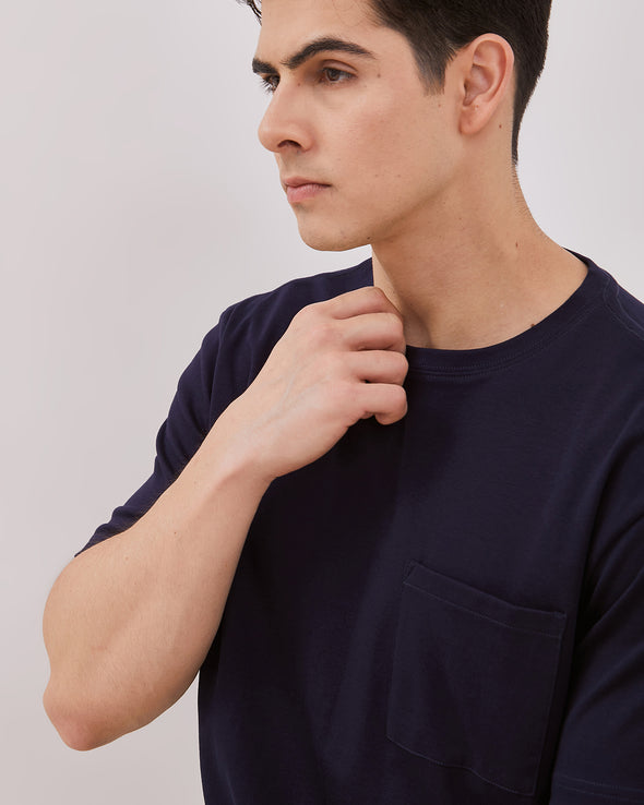Men's Navy Short Sleeve T-Shirt