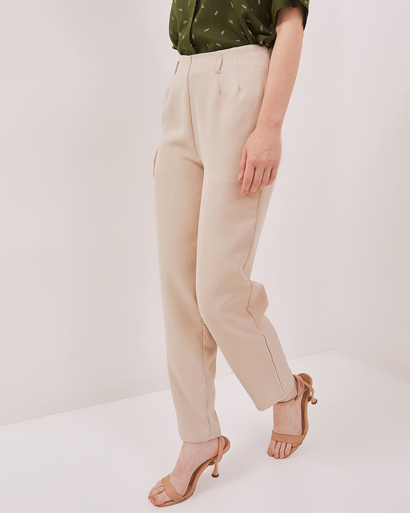 Women's Cream Long Pants