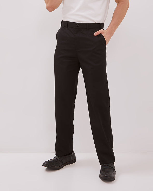 Men's Black Formal Trousers