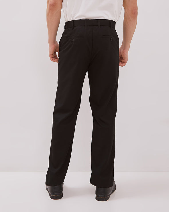 Men's Black Formal Trousers