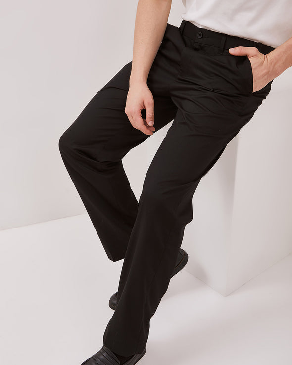 Men's Black Formal Trousers
