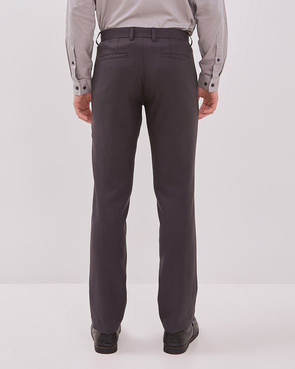 Slim Fit Dark Grey Men's Long Pants