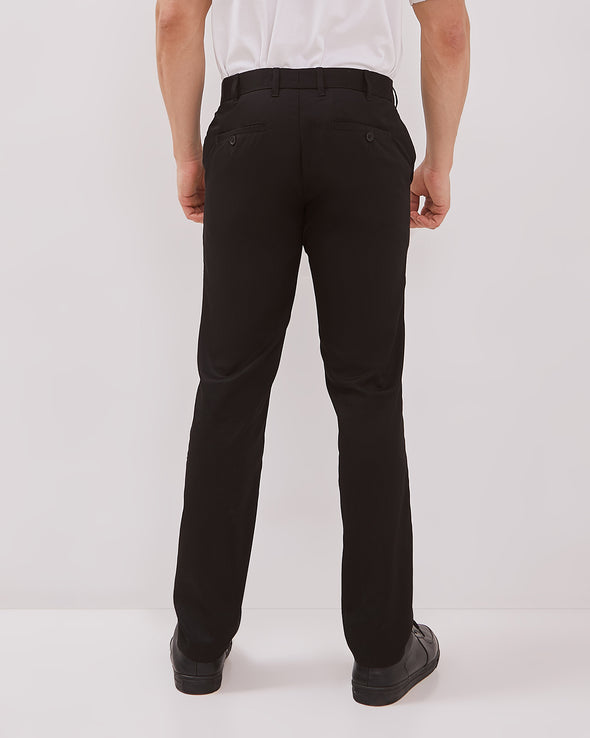 Men's Black Formal Trousers