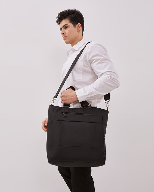 Men's Black Sling Bag