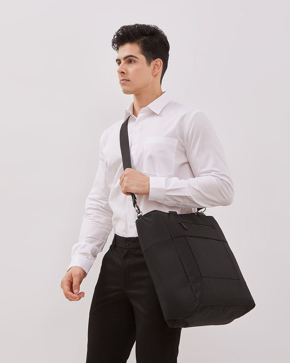 Men's Black Sling Bag