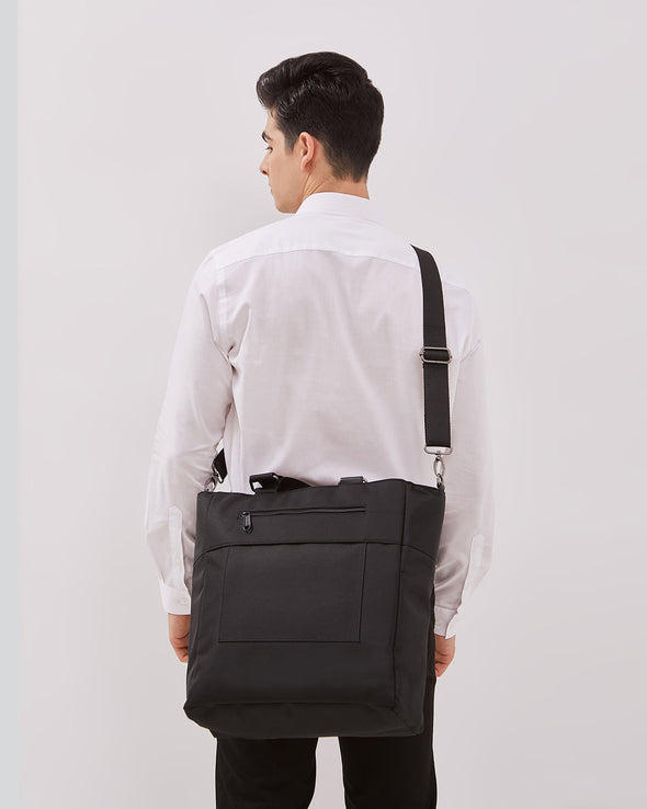 Men's Black Sling Bag