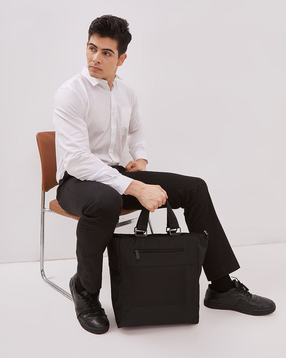 Men's Black Sling Bag