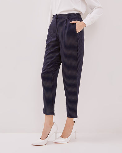 Women's Navy Blue Trousers
