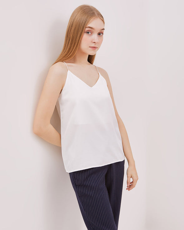 Women's White Tanktop