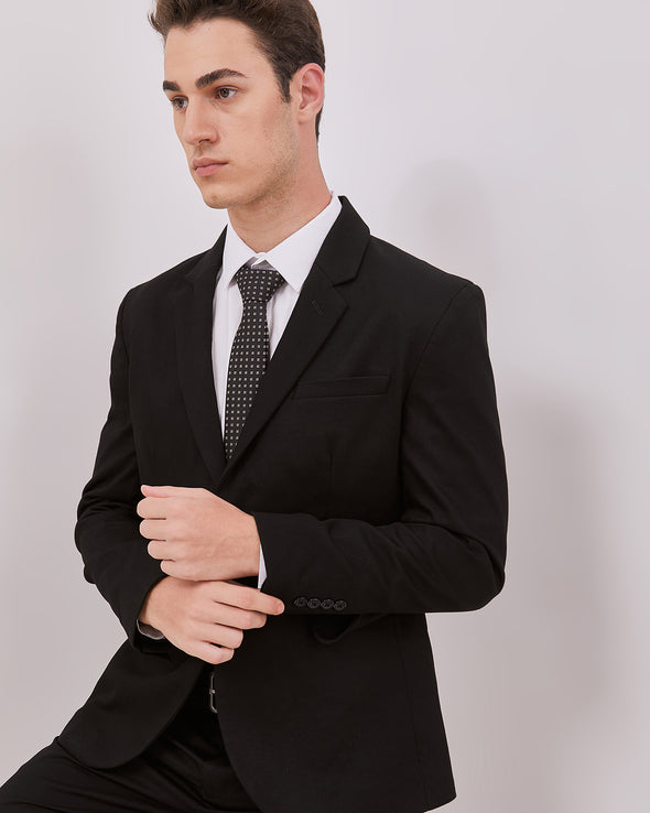 Black Formal Blazer For Men