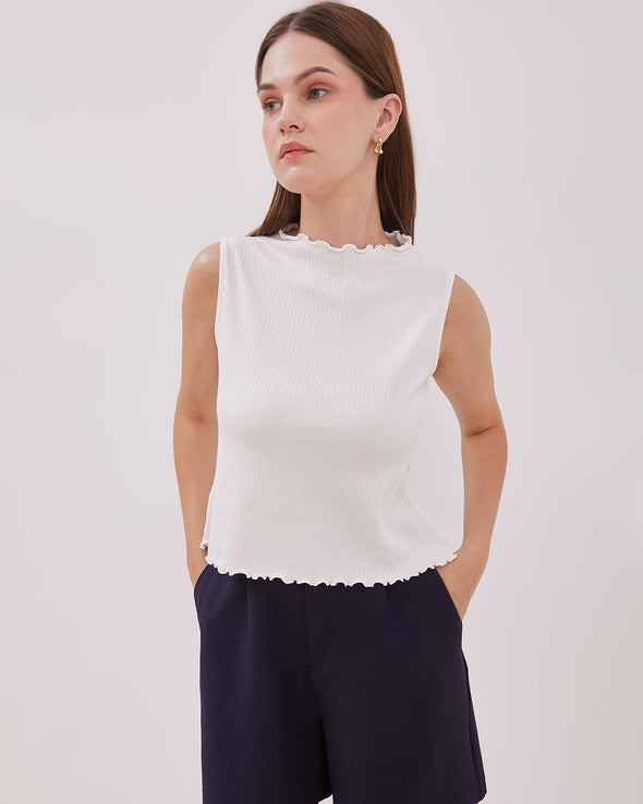 Women's White Tank Top