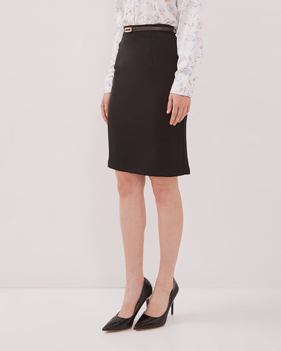 Women's Short Black Skirt