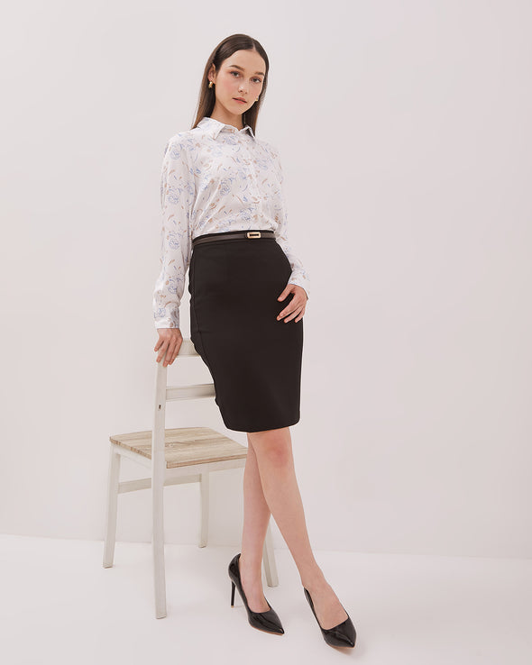 Women's Short Black Skirt