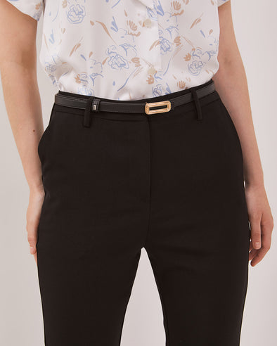 Women's Black Gold Belt