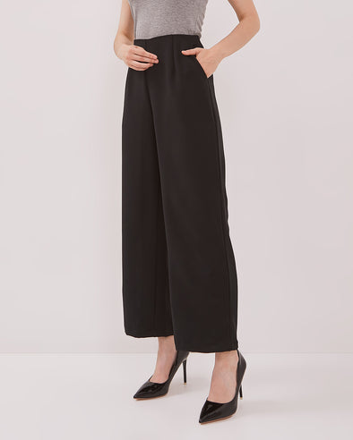 Women's Black Hightwaist Trousers
