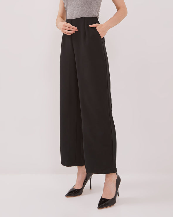 Women's Black Hightwaist Trousers
