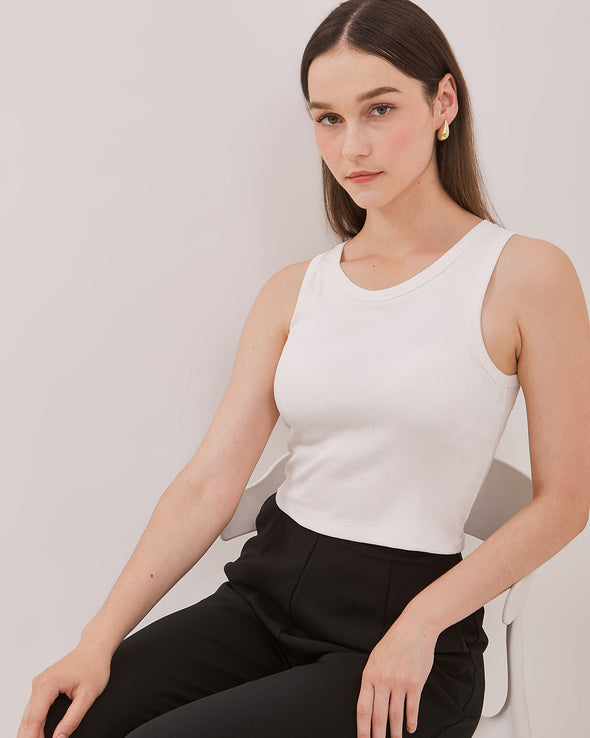 Women's White Tank Top