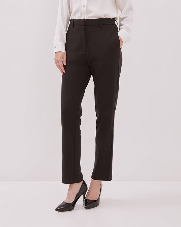 Women's Black Slim Trousers