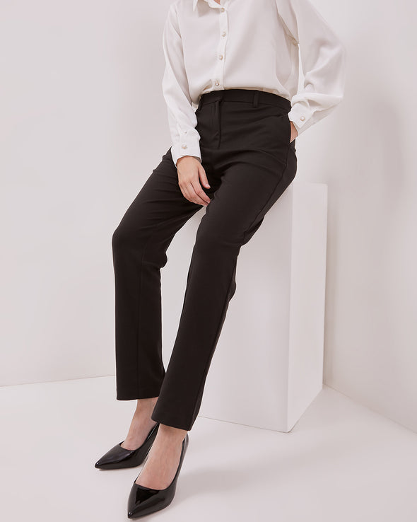 Women's Black Slim Trousers