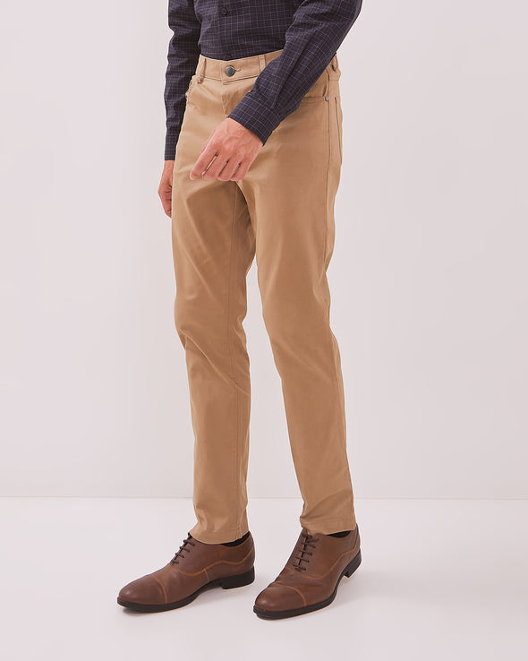 Men's Blue Plaid Long Sleeve Shirt