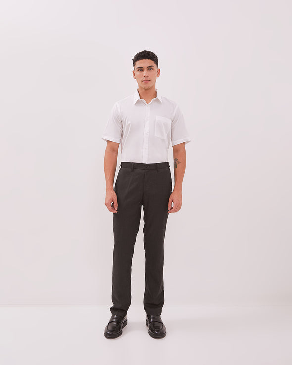 Men's Formal Slim Fit Gray Trousers