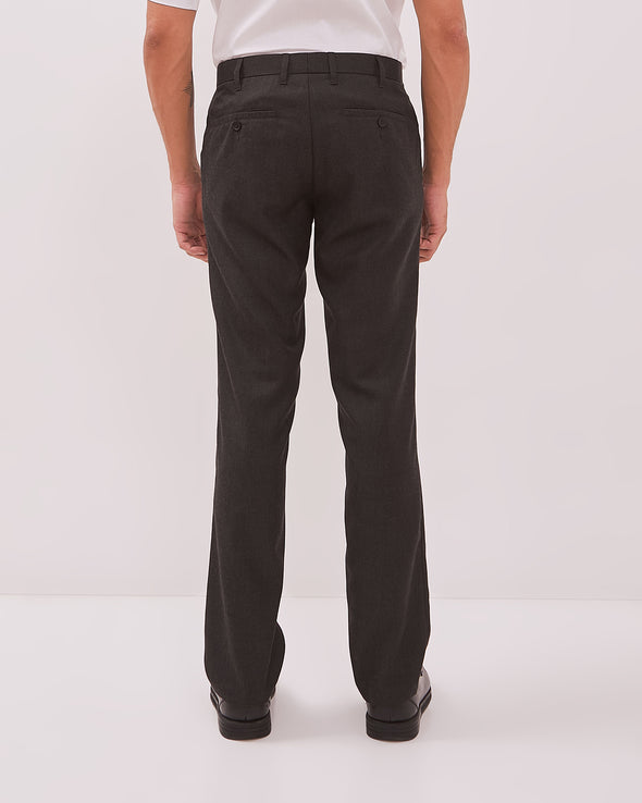Men's Formal Slim Fit Gray Trousers