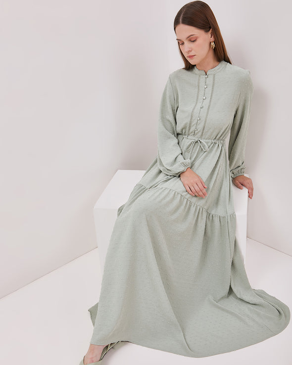 Women's Sage Green Robe