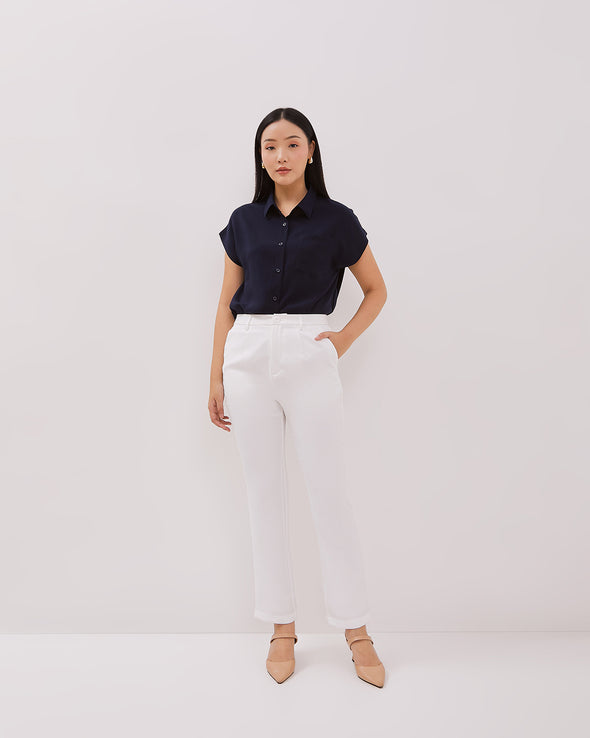 Women's White Trousers