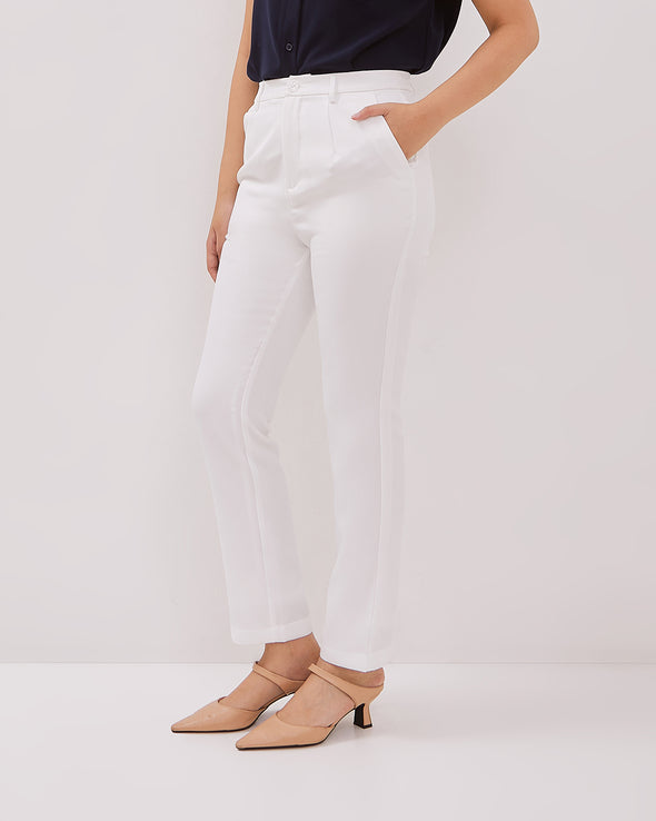 Women's White Trousers
