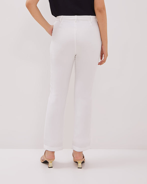Women's White Trousers