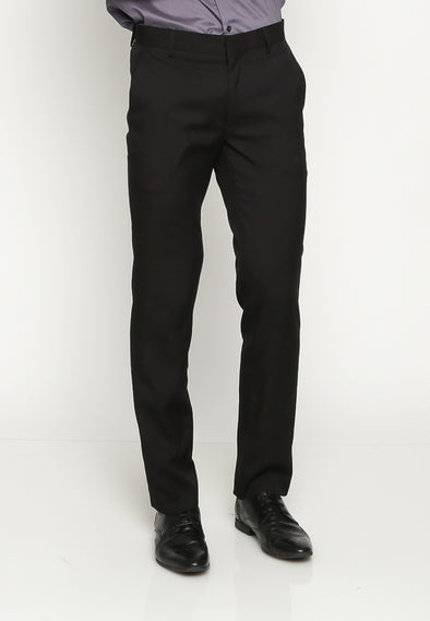 Men's Black Formal Trousers