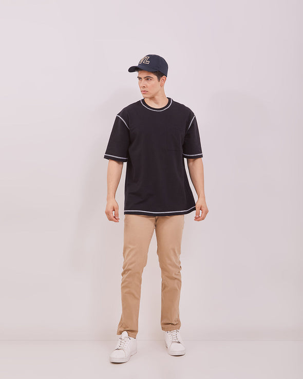 Men's VL Navy Logo Baseball Hat