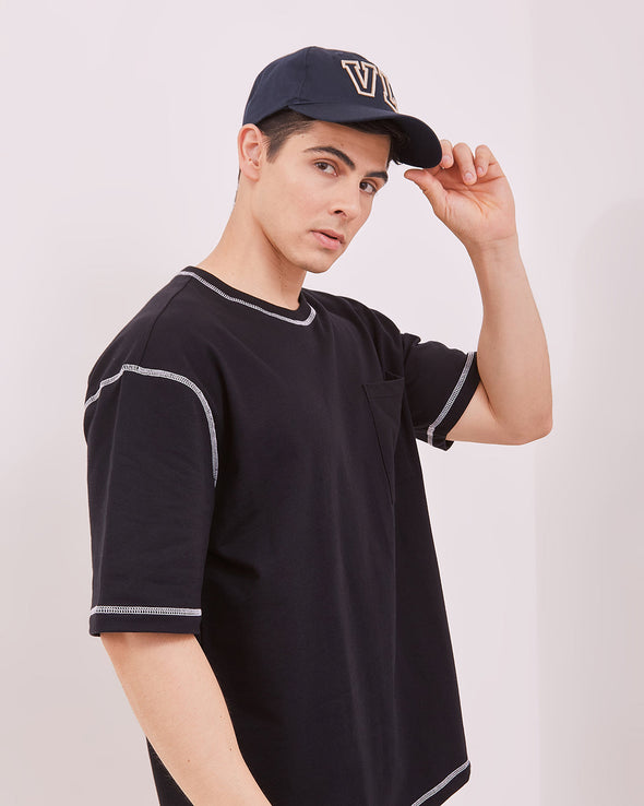 Men's VL Navy Logo Baseball Hat