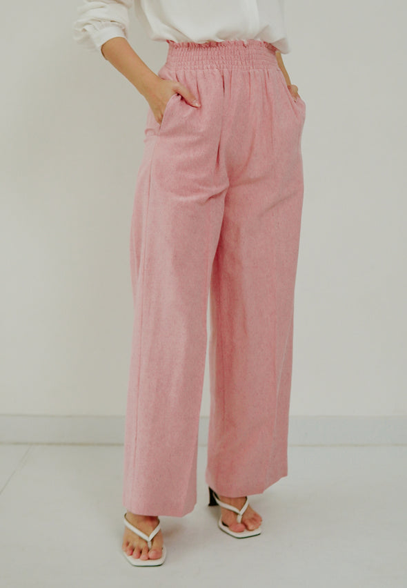 Dusty Pink Lightweight Long Pants