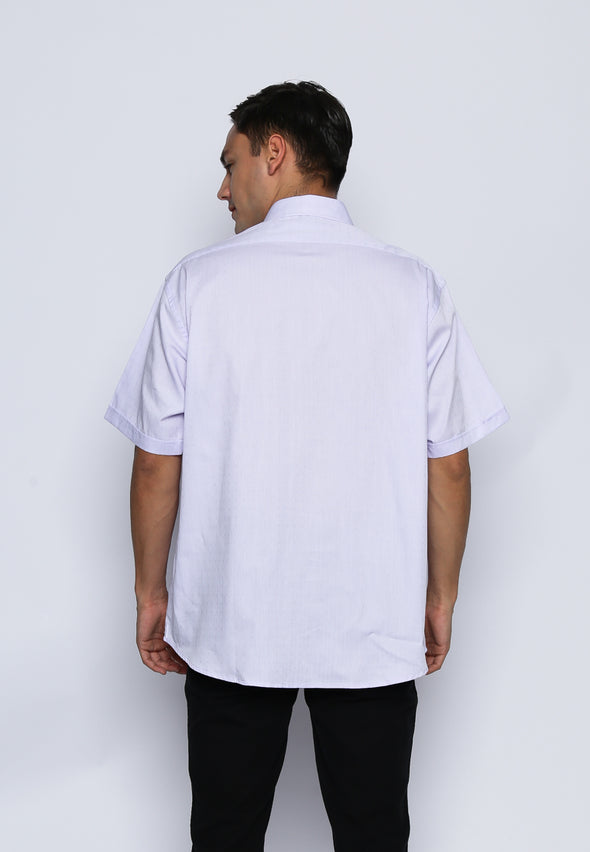Light Purple Textured Shirt