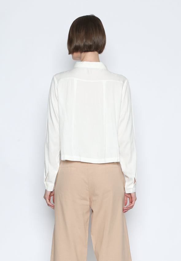 Off White Long Sleeves Shirt