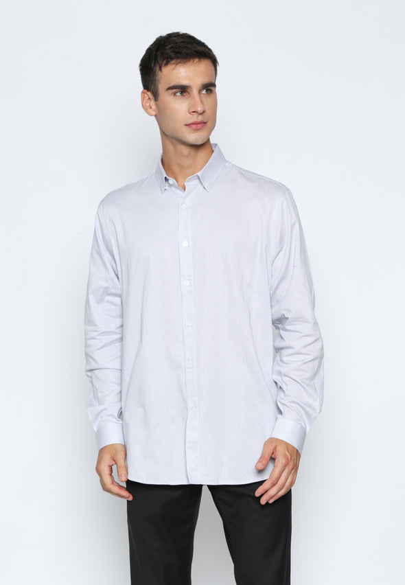 Grey Stripe Premium Shirt