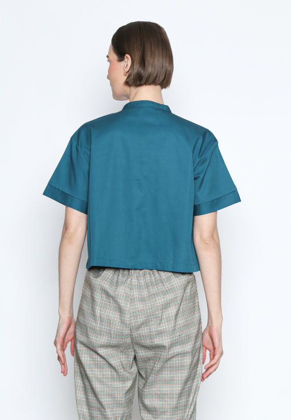 Green Zamrud Double Pocket Shirt
