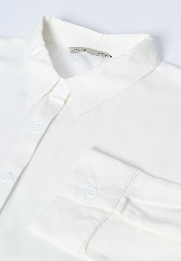Off White Long Sleeves Shirt