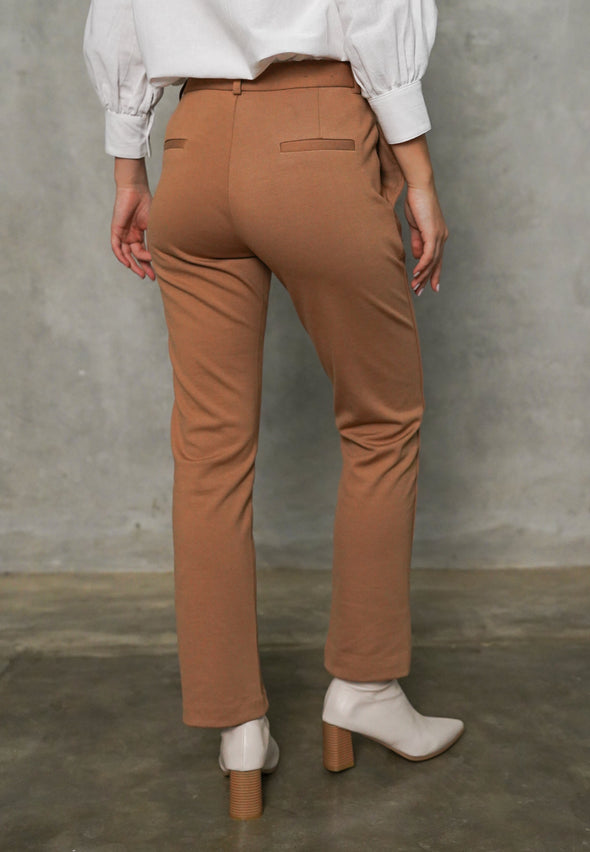Light Brown Flexy Pants