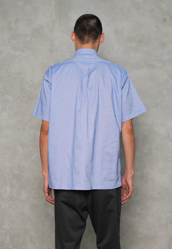 Light Blue Cotton Oxford Shirt